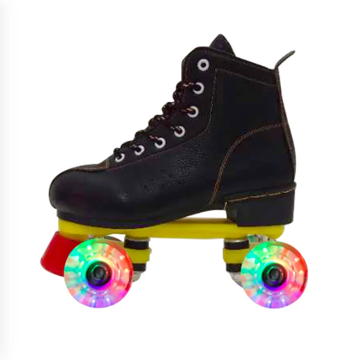 

Children's double-row roller skates flashing four-wheel roller skates adult roller skating double-row men and women