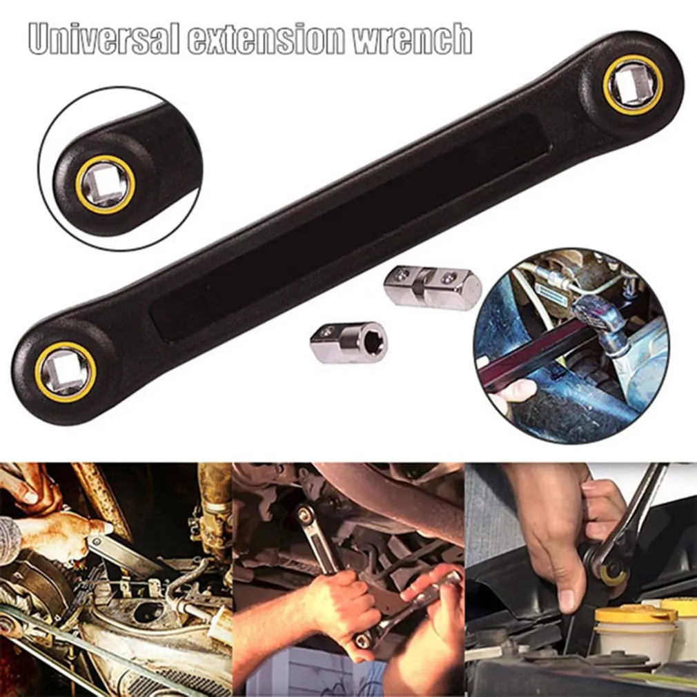 

1 Pcs Universal Wrench Multi-Function Extension Wrench Telescopic Wrench Tool For Limited Fasteners Universal Wrench