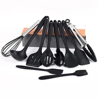 10pcs silicone kitchen utensils set non stick kitchenware cooking tools spoon spatula ladle egg beaters tools gadget accessories