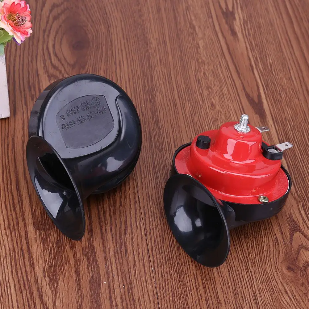 1 пара 12 в водонепроницаемый двойной тон Электрический гудок автомобиля Замена