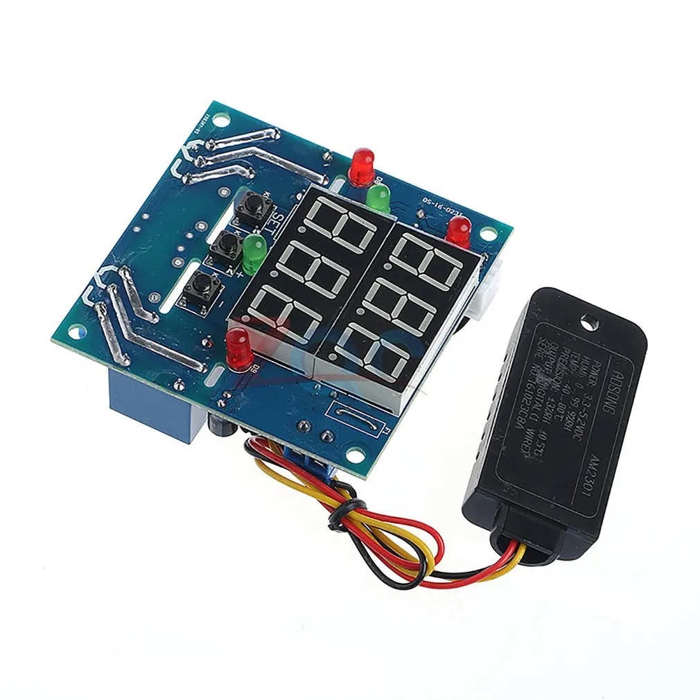 12 В интеллектуальный контроль температуры и влажности Lehr реле термостат Ac Dc