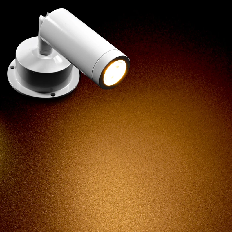 Вращающийся светодиодный настенный светильник высокой мощности 3 Вт 220 В 230