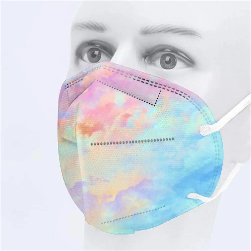 FFP2 маска для лица KN95 маски 95% фильтр Маска Защитная PM2.5 ffp2mask KN95mask Пылезащитная ffp3