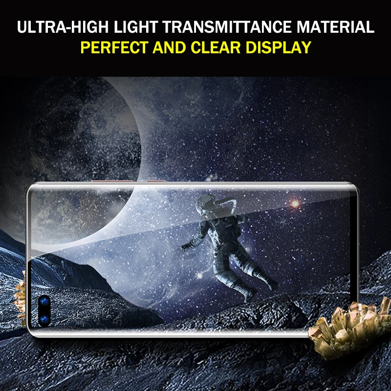 Гидрогелевая пленка с полным покрытием 1000D для Huawei P30 Pro P20 Lite P40 Защита экрана Mate 40