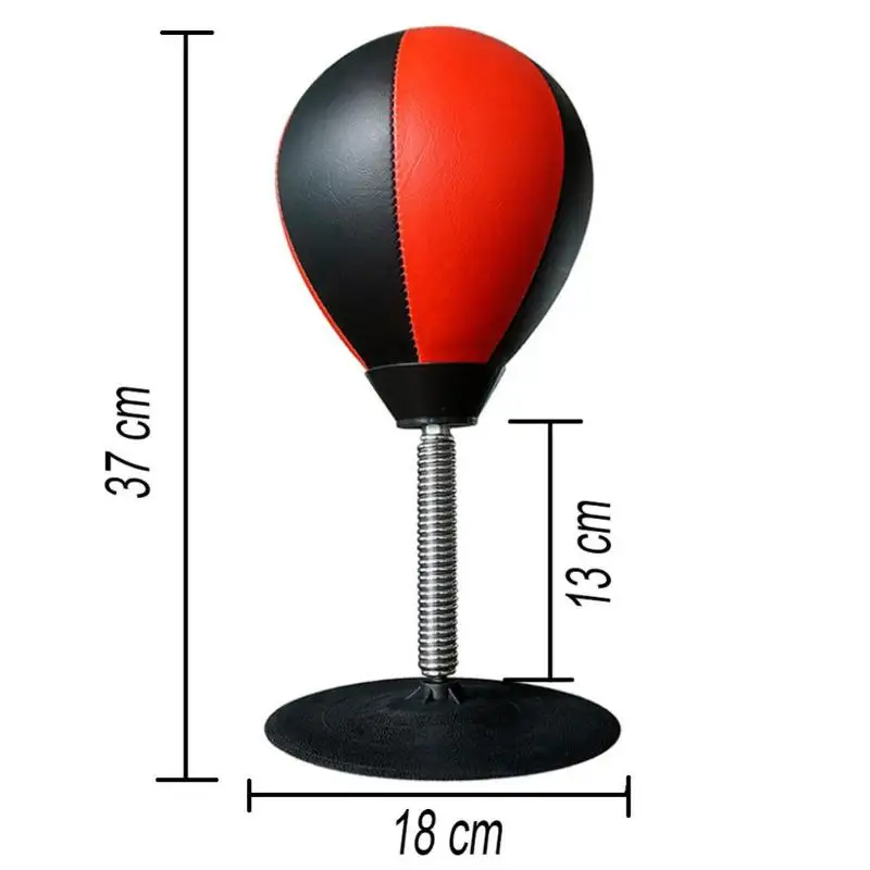 Desktop PU Punching Speed Ball Table Top Boxing Bag Stress Relief Boxing Tool Household Desktop Decompression Accessories
