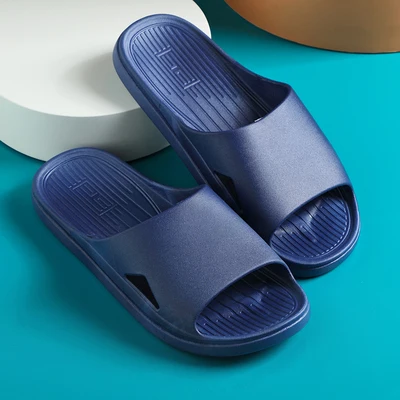 

Summer comfort Luxury Home Slippers Black White Fashion Brand Shoes Non-slip Bathroom Slides Flip Flops Indoor Platform Slippers