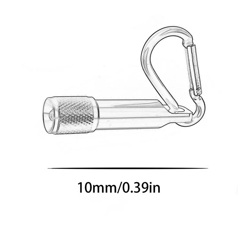 

Mountaineering button mini flashlight