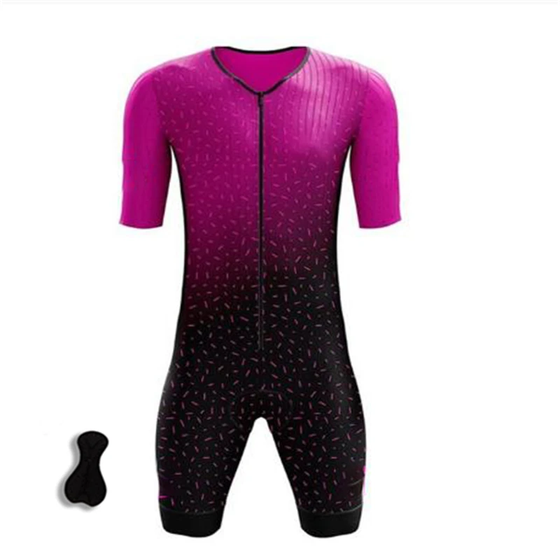 

Men's Customized Breathable Cycling Jerseys suit, Breathable Bicycle Clothing , Mountain Bike Sportswear Triathlon Jumpsuit set