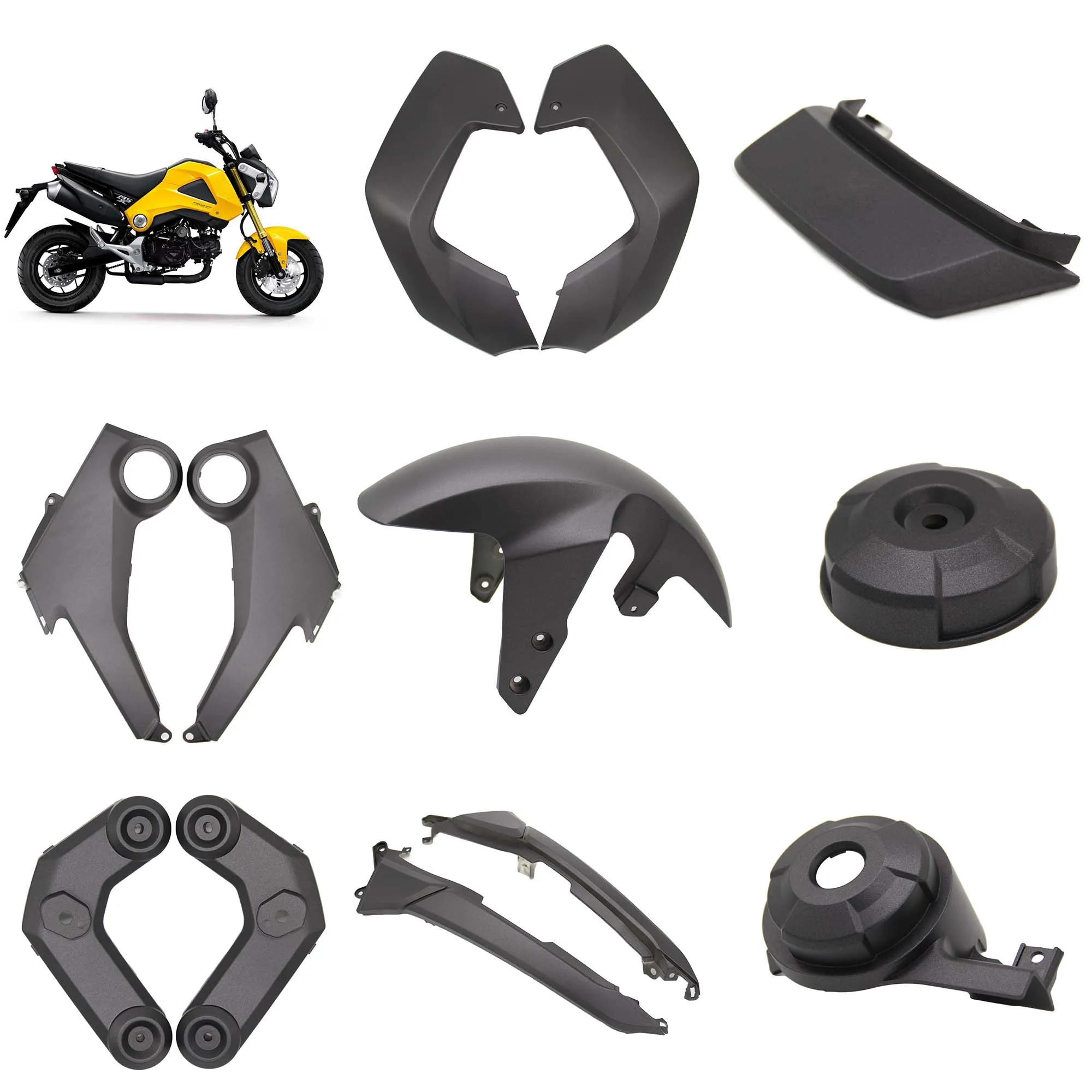 Комплект обтекателей для Honda Msx125 Msx 125 gom 2013 2014 2015 брызговик боковая панель