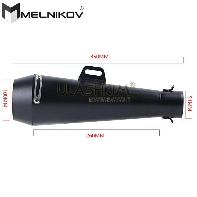 

Motorcycle Full System Exhaust Muffler Modified Middle Link Pipe Slip On For Kawasaki Z800 Z800E ZR800A 2013 To 2018 Exhaust