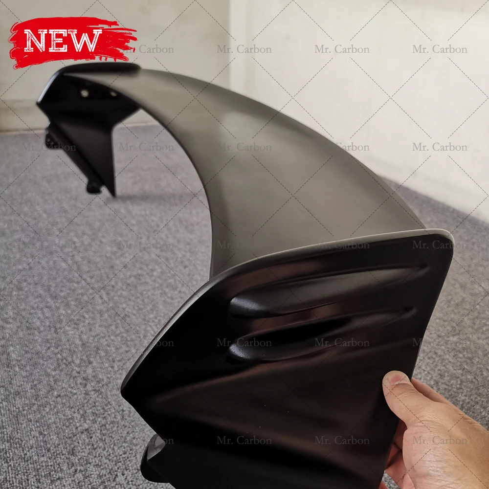 Для MINI COOPER R50 JCW Тип Черный спойлер из стекловолокна на крышу обрезанный Комплект