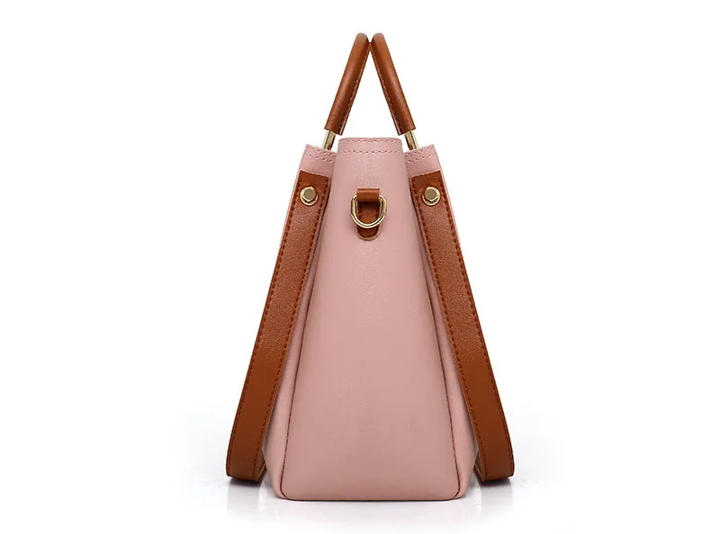 Fashion Women's Handbags 4 Pcs/set Composite Bags Handbag Women Shoulder Bags Female Totes Large Capacity Women's Crossbody Bags