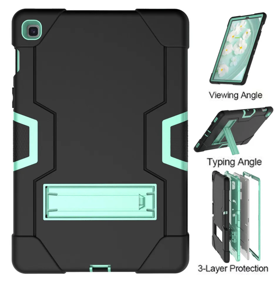 Чехол для samsung T720 SM-T725 Funda для планшета, безопасный для кожи, противоударный чехол tab S5e 10,5, встроенный чехол с подставкой+ пленка