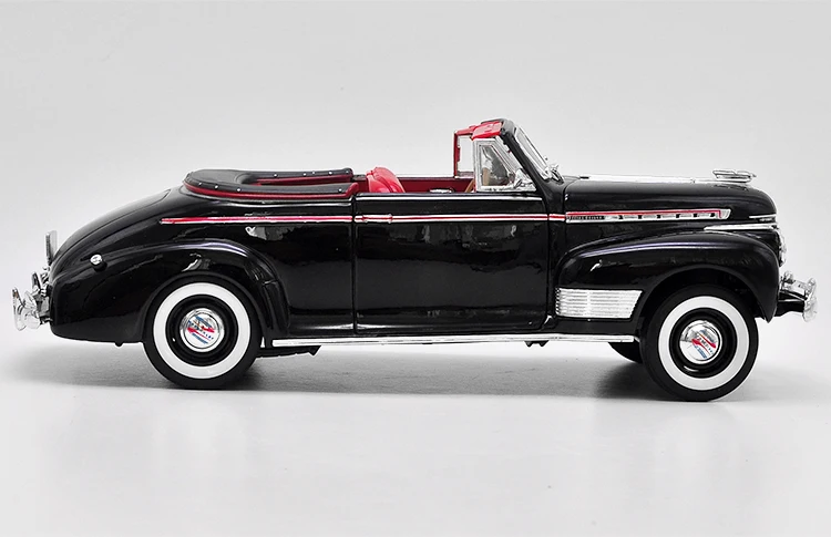 Высокая имитация 1:18 Chevrolet 1941 специальный роскошный сплав в кузове «Кабриолет», металлическая коллекция и подарок классическая модель автомобиля