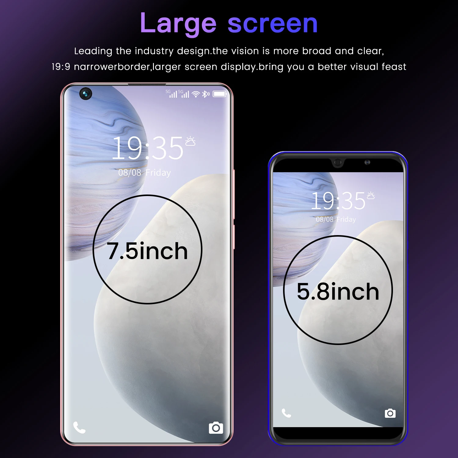 smart phone x70 pro 12gb ram 512gb rom 5g dual sim unlocked smartphone android 10 0 mtk 6799 deca core mobile phones gps free global shipping