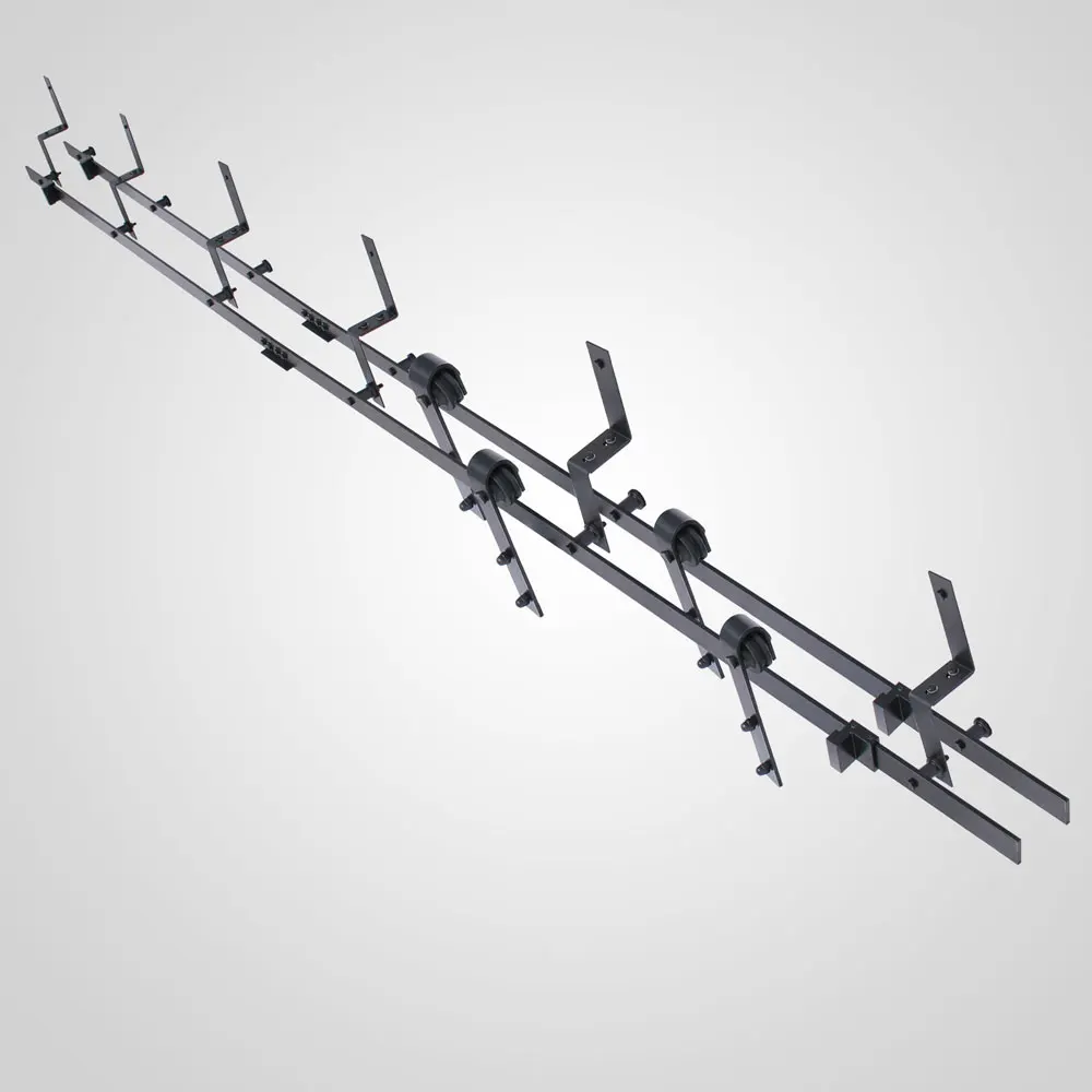 

3M Double Sliding Barn Door Hardware Closet Set European Style Track Set POPULAR