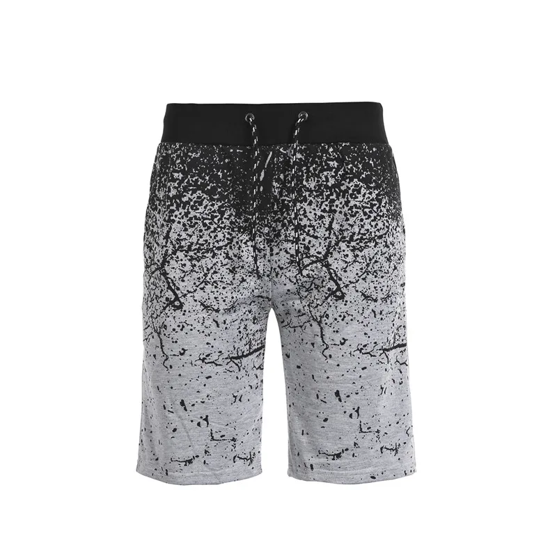 

Summer Men's Shorts Camouflage Gradient Cargo Shorts Elastic Pocket Beach Casual Shorts Men Clothing Plus Size M L XL 2XL 3XL