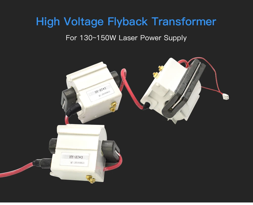 Высокое напряжение Flyback трансформатор HY-AT* 3 130~ 150 Вт использовать для RECI Лазерный источник питания DY20 W6 W8 3 шт./лот