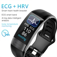 smart watch men women ip67 waterproof ecg hrv sport healthy band heart rate sleep monitoring fitness tracker for android ios