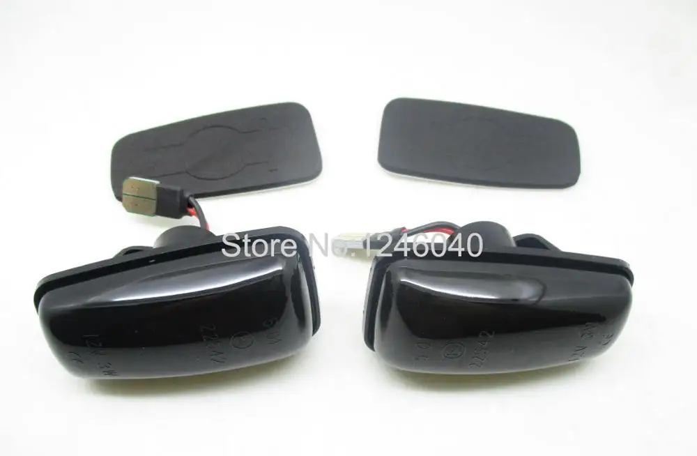 2 шт. светодиодный динамический боковой маркер указатель поворота светильник для