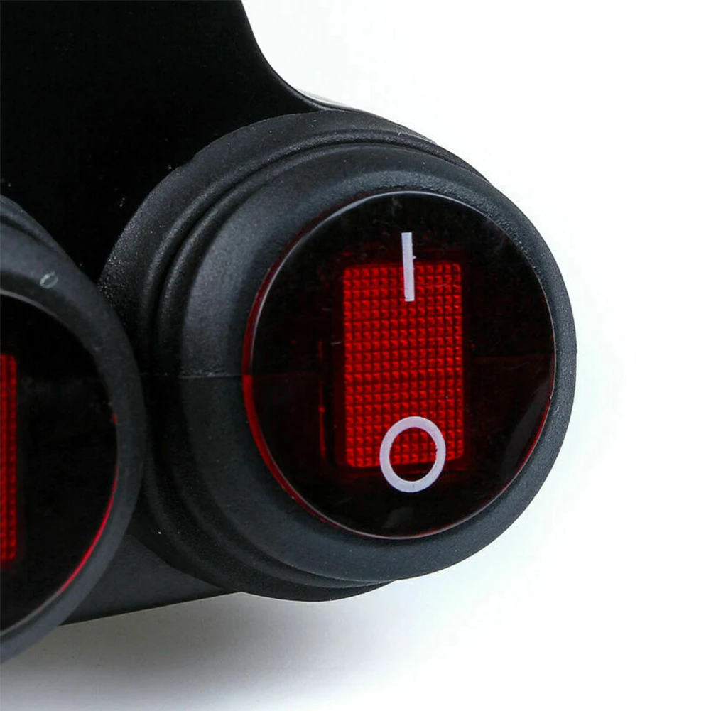 

7/8'' 22mm Motorcycle Switch Handlebar Headlight Fog Spot Light Dual on off Switch 12v Motorbike Accessories Waterproof