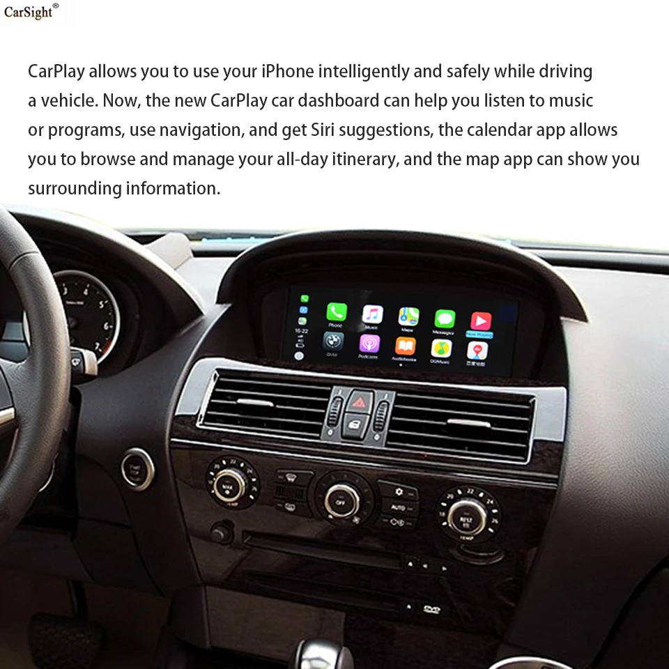 2021 Новый беспроводной CarPlay Android авто для BMW 1 3 5 6 7 X серии после 2008 года с Idrive Professional