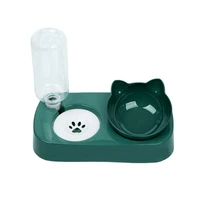 pet cat dog food feeder poratable puppy automatic drinking water bottle container protect pets neck feeding product