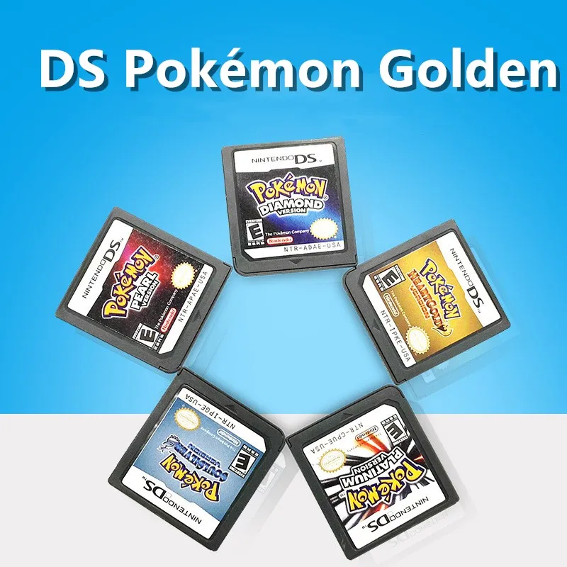 Покемон DS игровой картридж Консоли Карты Mari старый серии Английский язык для nintendo DS 3DS 2DS США EUR A8