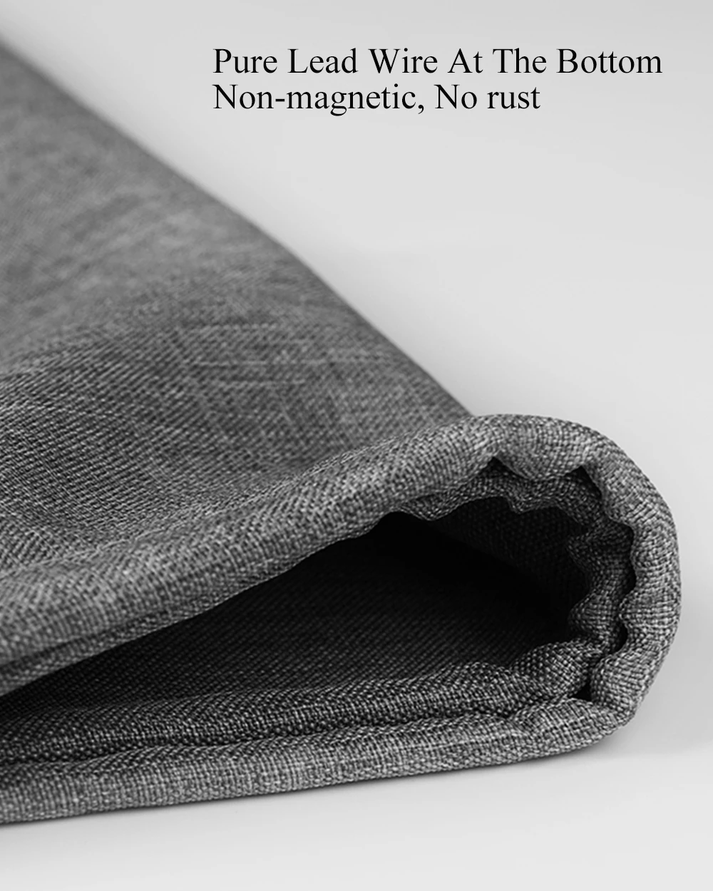 Непромокаемая занавеска для душа качественная льняная тканевая перегородка