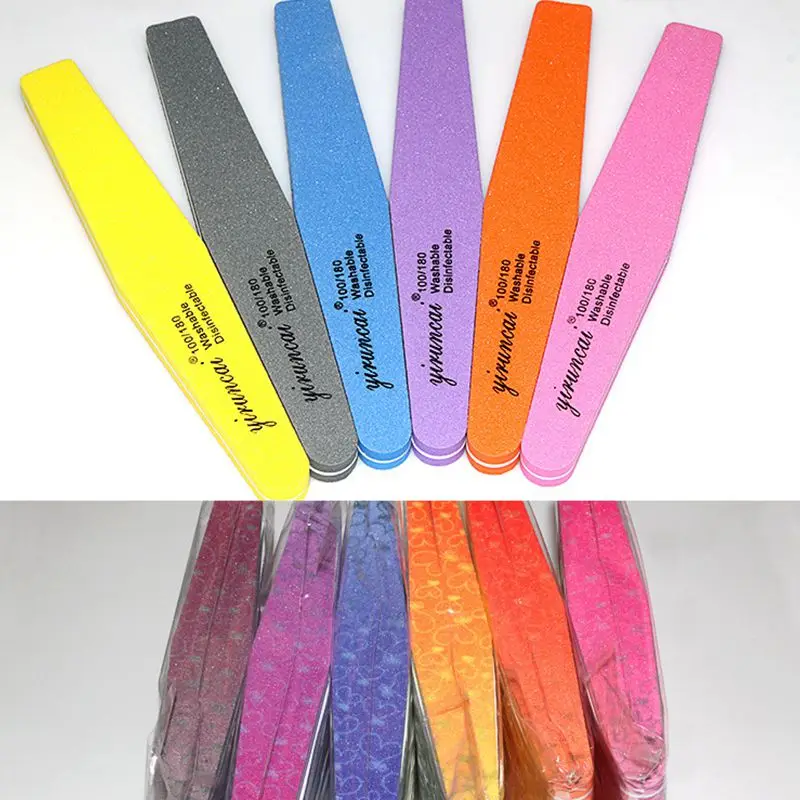 2 шт. пилки для ногтей пилка инструменты маникюра шлифовка пилочки Губка