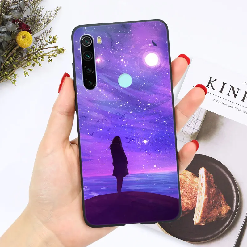 Яркий глянцевый чехол для Xiaomi Redmi Note 7 8T Pro 7A 8A силиконовый мягкий чехол для телефона для Redmi Note 7 8 Pro - Цвет: xx13