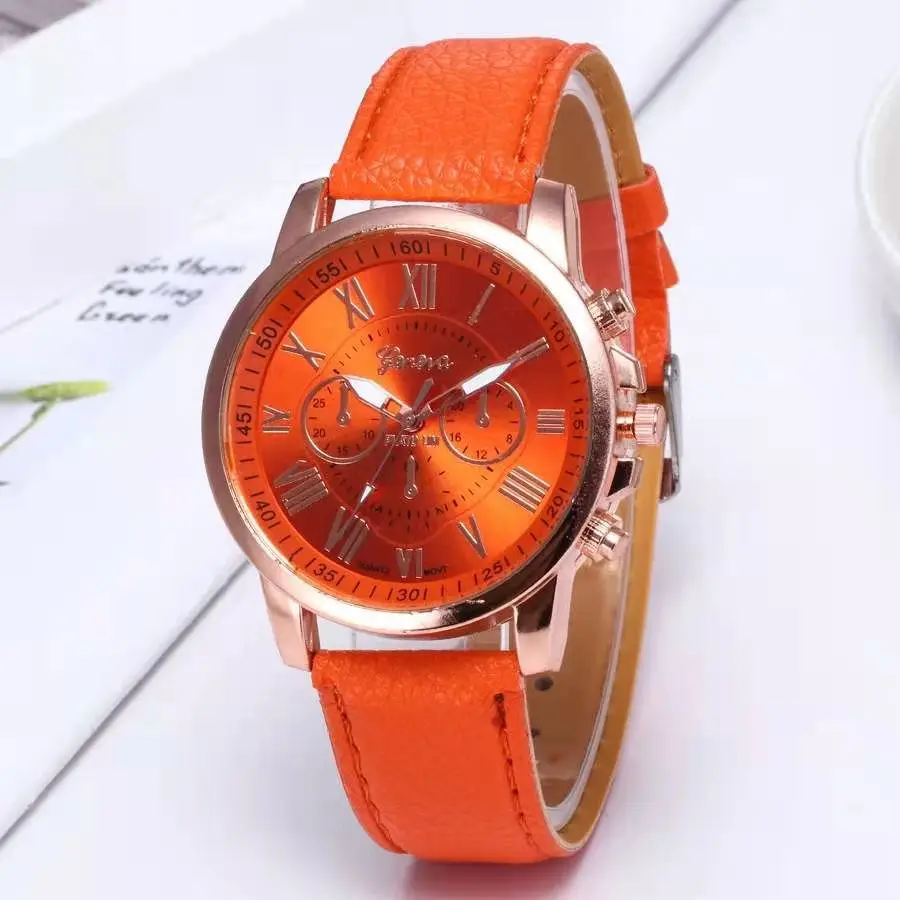 WOKAI BRAND 2020 NEW Watch Women Fashion Casual Leather Belt Watches Simple Ladies' Quartz Clock Dress Wristwatches Reloj mujer 5