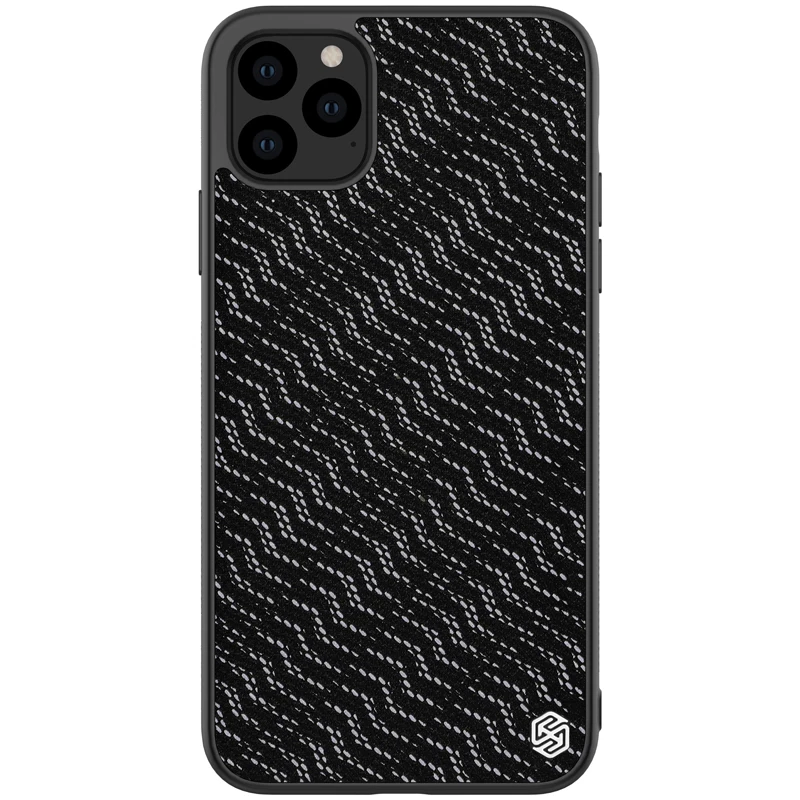 Серебристый Чехол для телефона Iphone xr x xs max 11 pro max Twinkle case Nillkin Твердый ПК и мягкий ТПУ градиентные полиэфирные Светоотражающие чехлы - Цвет: Серебристый