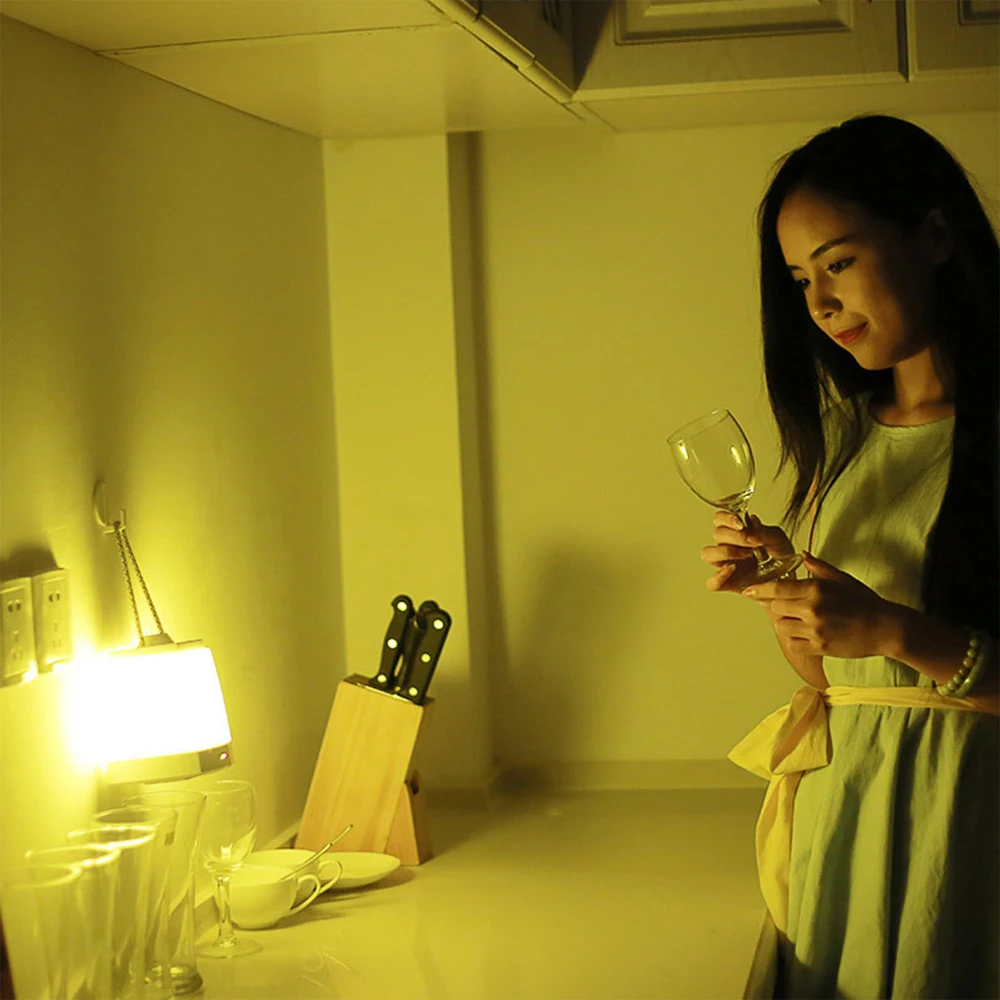 Светодиодный ночник для детей портативный Детский Светильник прикроватная