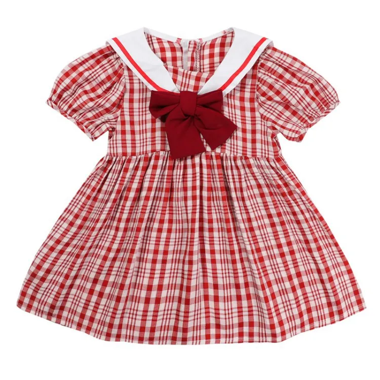 

2021 Summer Children's Clothes Girls Dresses Kids' Baby Girl Dress Women's Clothing Bow Formal Dresses Sundress Midi Pettigirl