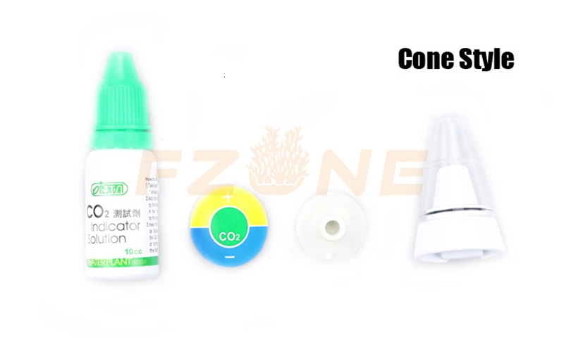 ISTA Glass Aquarium CO2 Testing Kit With Indicator And 10ml Test Liquid For Water Quality Control | Дом и сад