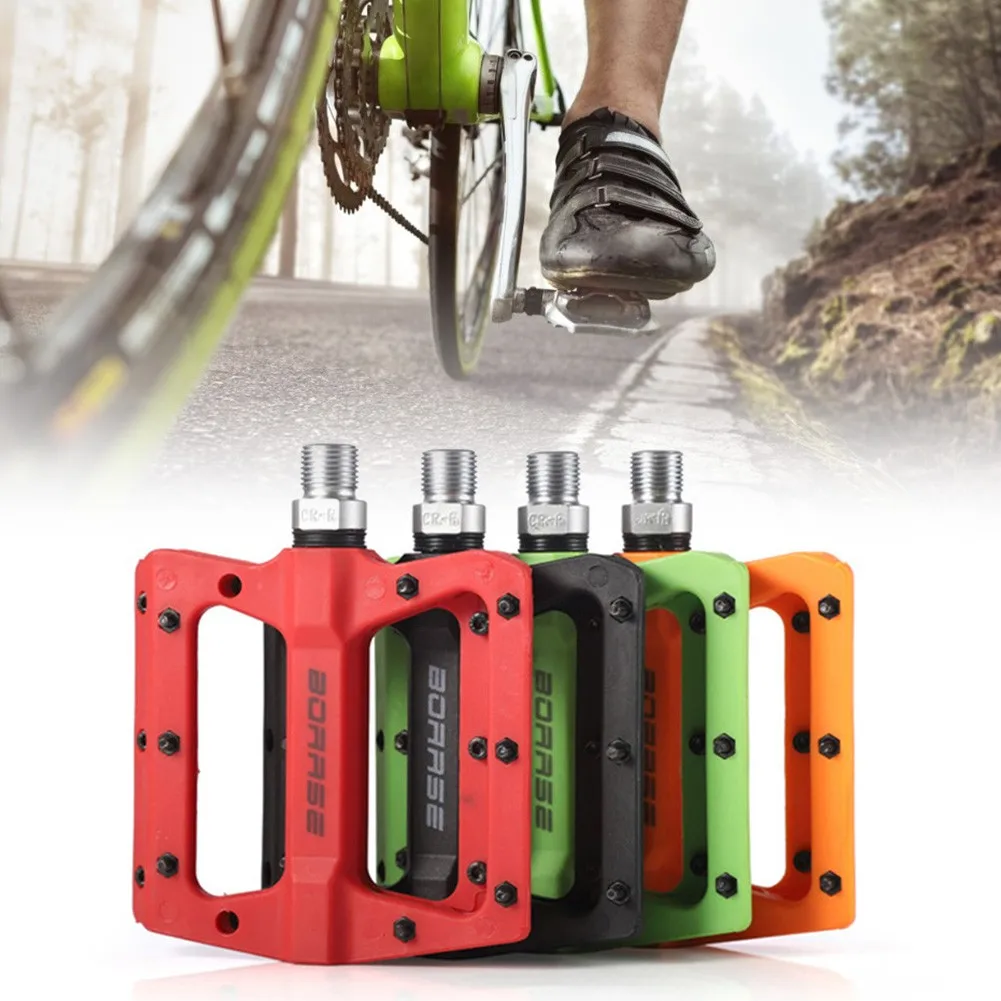 

Ultralight Bearings Pedal Bicycle Bike Pedal Anti-slip Footboard Bearing Mtb Pedals Flat Platform Bicycle Parts Accessories
