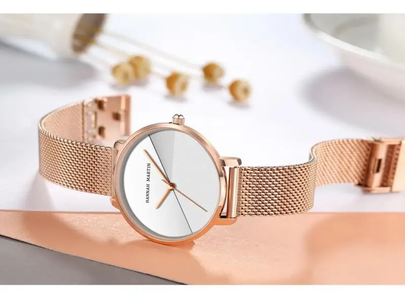 

2020 Hot Selling Lady Watch Women's Quartz Watch With Japanese Machine Core Korean Rose Gold Women Watch Relogios Feminino Clock