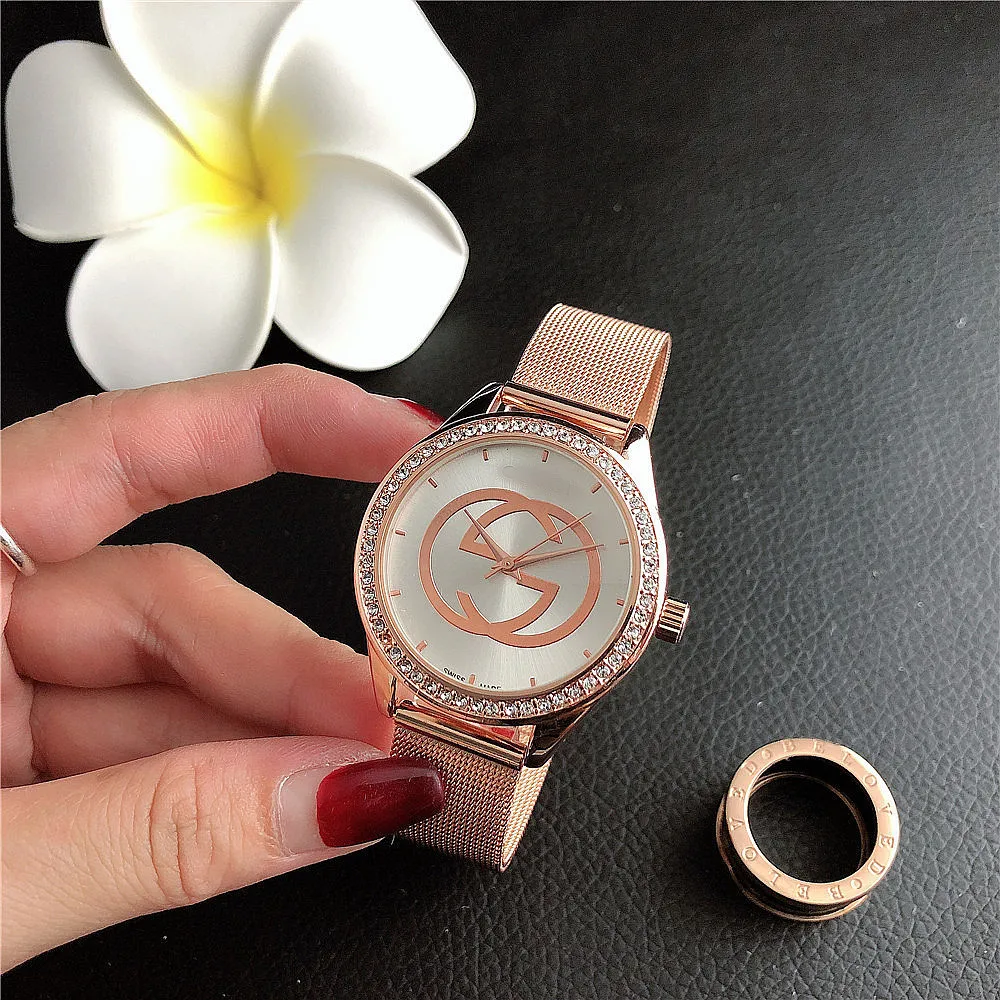 

2021 new watch ladies fashion casual leather belt watch simple women's small surface quarter watch watch ROLOJ MUJER