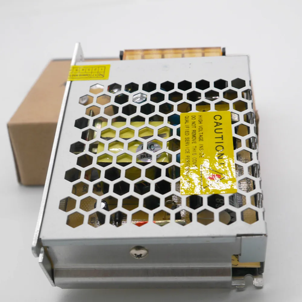 Ультратонкий Светодиодный драйвер постоянного напряжения IP20 5 В 12 24 60 Вт 100 150 250 300