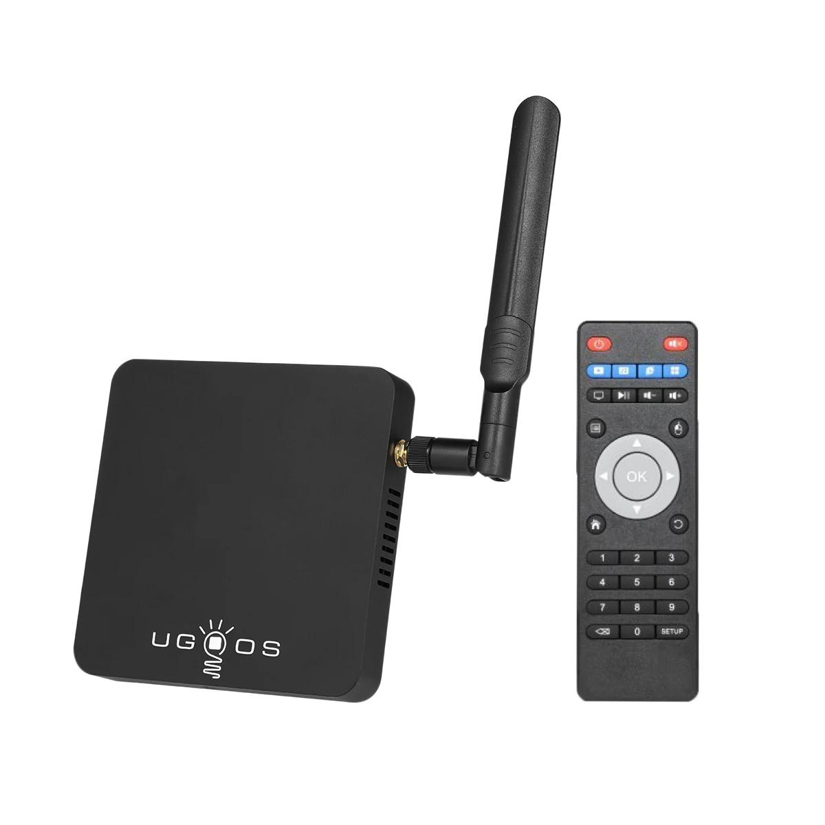 UGOOS AM3 Smart Android 7,1 tv Box Amlogic S912 Восьмиядерный 2 Гб ОЗУ 16 Гб ПЗУ 2,4 г/5 г WiFi 1000 м LAN Bluetooth 4K HD медиаплеер