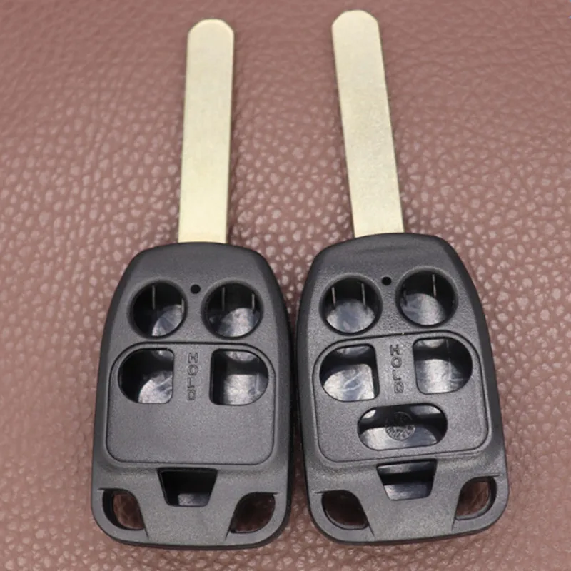 

DAKATU 5PCS 5/6 Button Remote Car Key Shell Case Fob Case Cover for HONDA Odyssey Replacement Remote keyless entry fob case