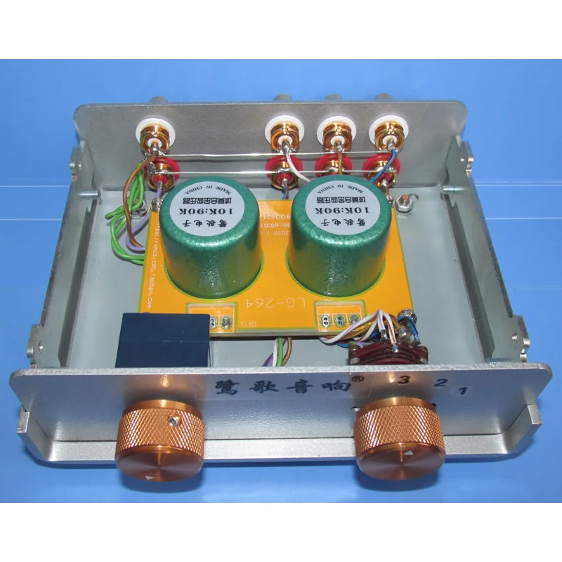 Permalloy 10K: 90K Wideband Passive Preamp 3x Amplifier Three-way Select Input Volume Control | Обустройство дома