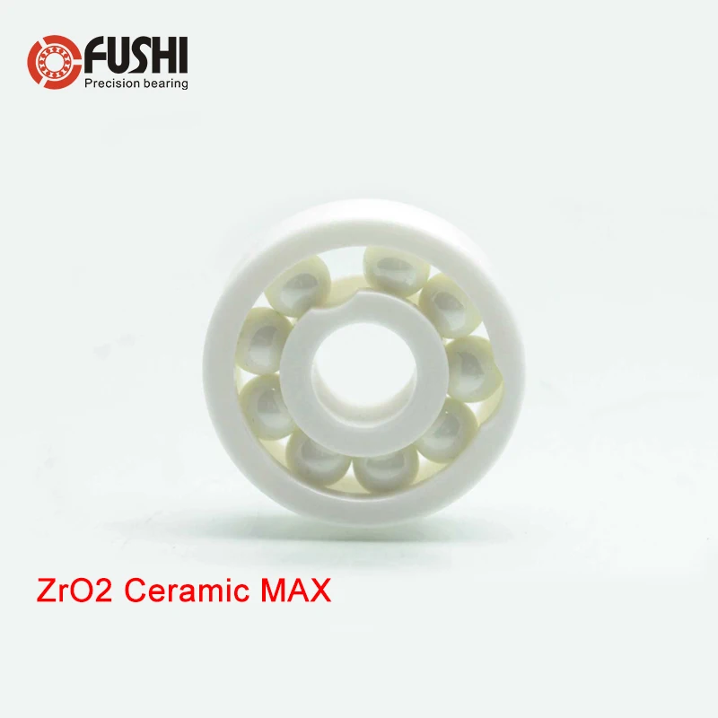 

698 MAX Full Ceramic Bearing ZrO2 1PC 8*19*6 mm Full Balls 698 CE Ceramic Ball Bearings 698CE
