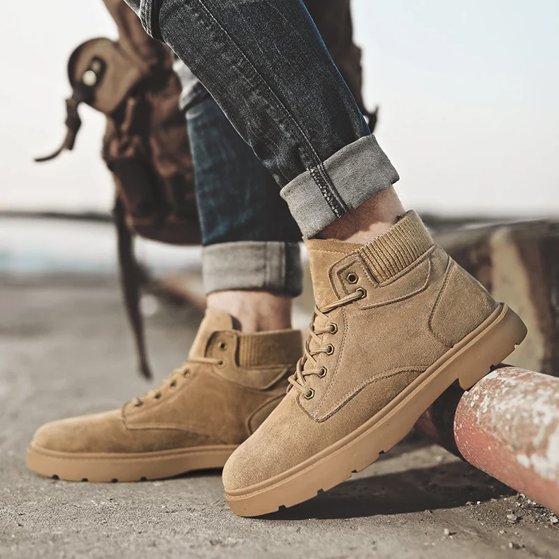 

Causalblack сапоги, повседневная обувь, на открытом воздухе мужские повседневные кроссовки из кожи спортивная дышащая обувь на Плоском Каблуке; ...