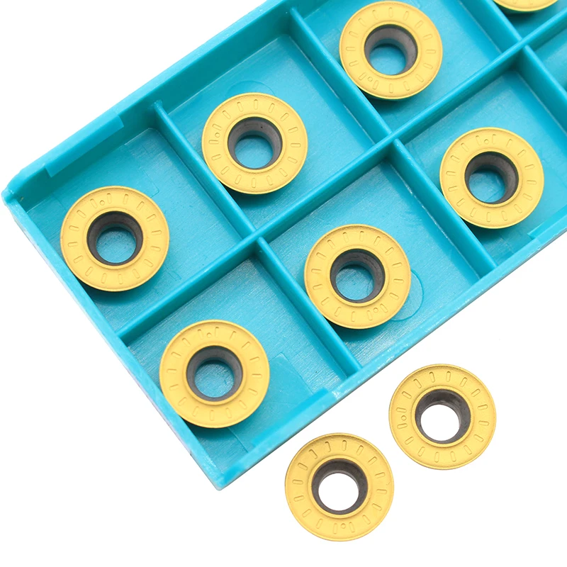 10pcs CNC Milling Insert RPMT1204 M C TT9080 New Carbide Metal Turning Tool Lathe Cutter | Инструменты