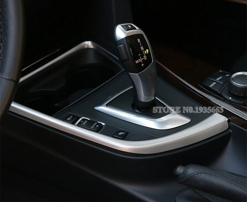 Внутренняя консоль для BMW 3 серии 4 F30 F31 F32 F34 коробка переключения передач с рамкой