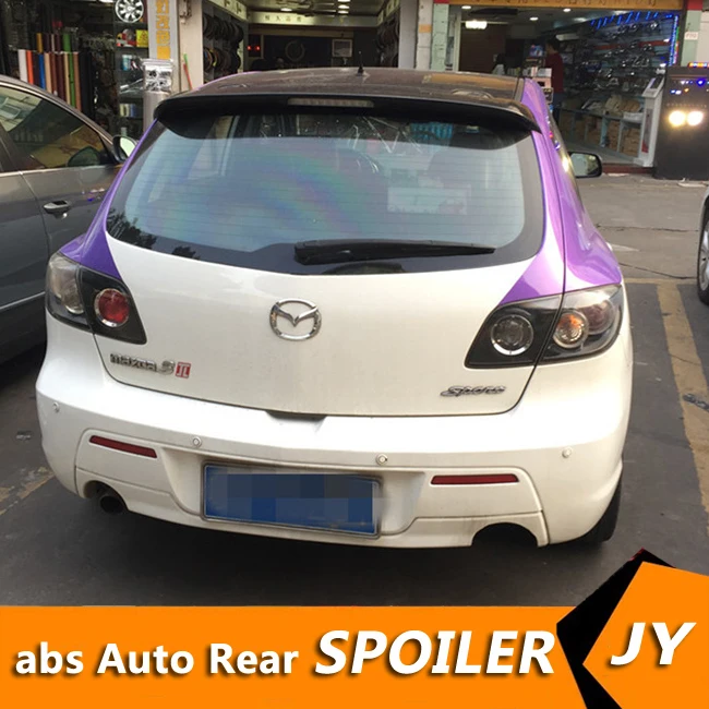 Спойлер для MAZDA M3 2006-2013 задний спойлер высококачественный из АБС-пластика праймер