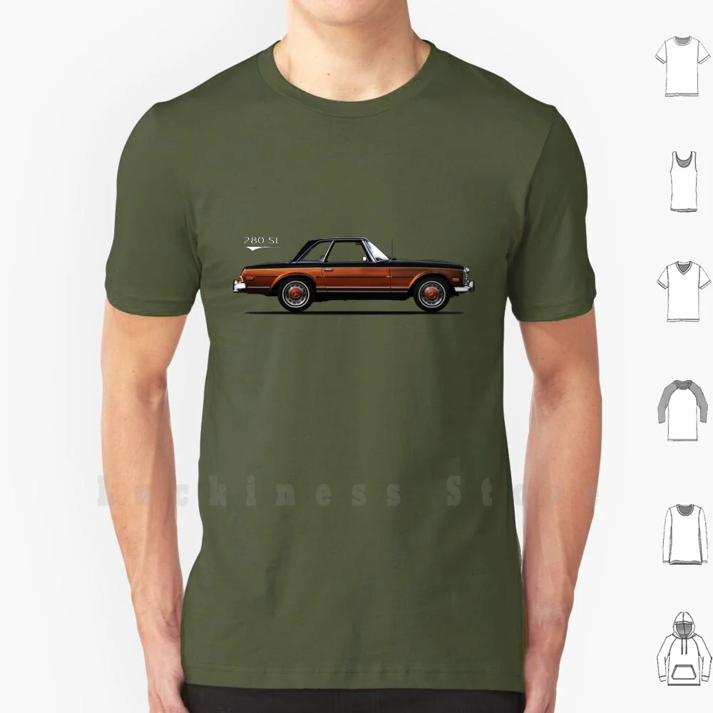 

The 1969 280 Sl T Shirt Big Size 100% Cotton 280sl 280sl Sl 280 Car Cars Classic Car Vintage Car German Car Transport