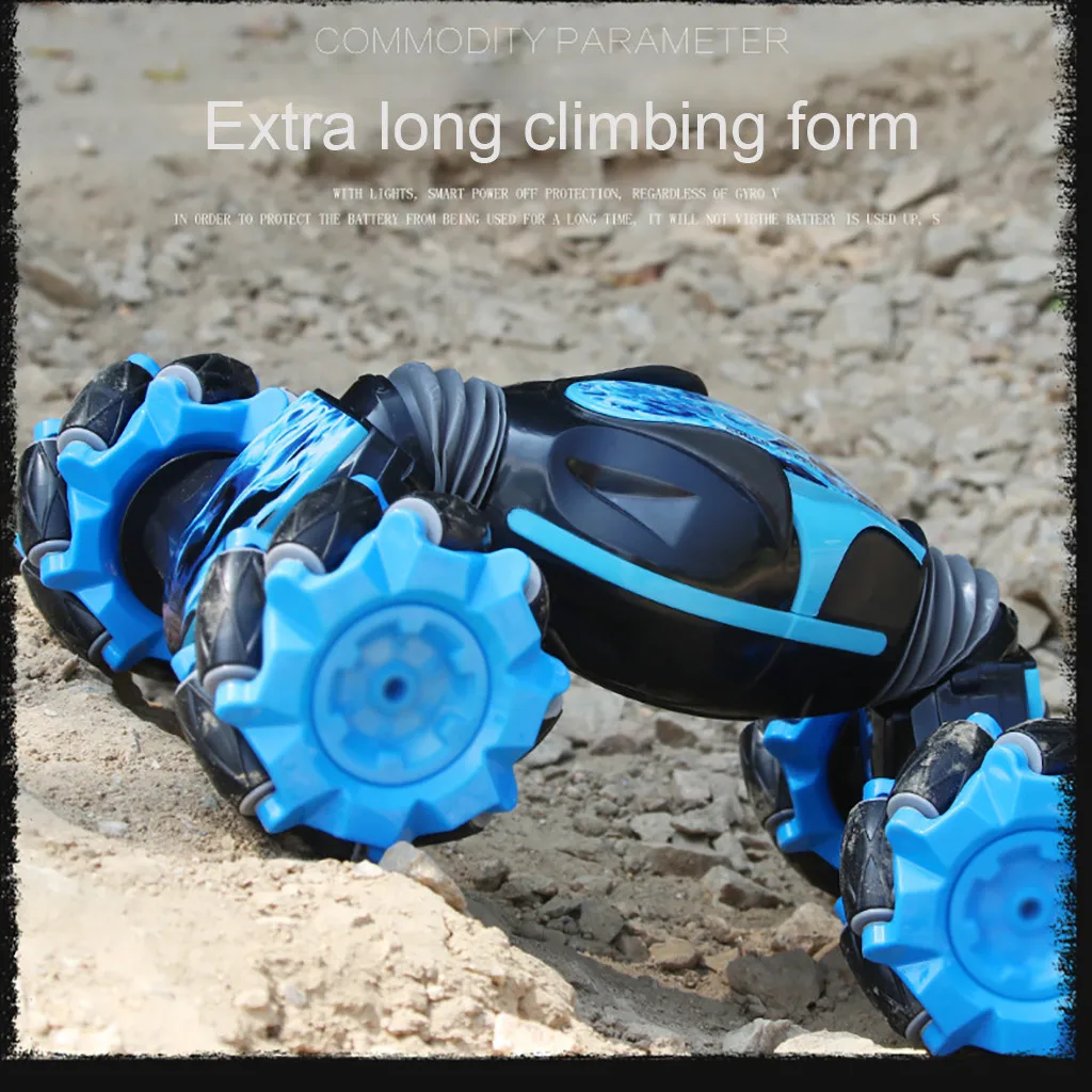 Трюковый Радиоуправляемый автомобиль масштаб двусторонний 2 4 ГГц один ключ